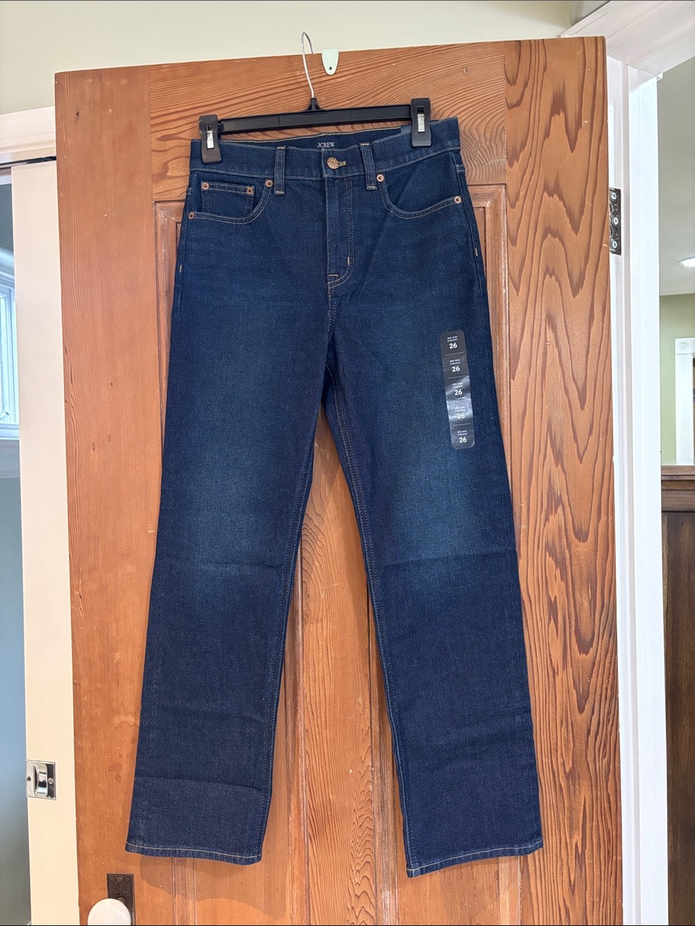 J.Crew straight-leg jeans Size 26